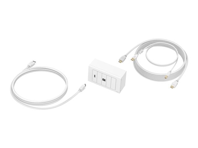 VISION Techconnect Modular AV Faceplate with cables - LIFETIME WARRANTY